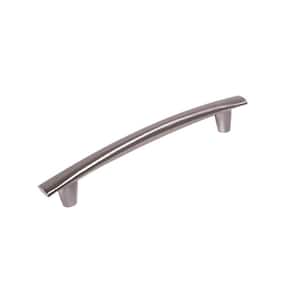Kingsman Bridge Series 6-1/4 in. Center-to-Center 159 mm Zinc Alloy Drawer Pull Cabinet Handle (10-Pack)