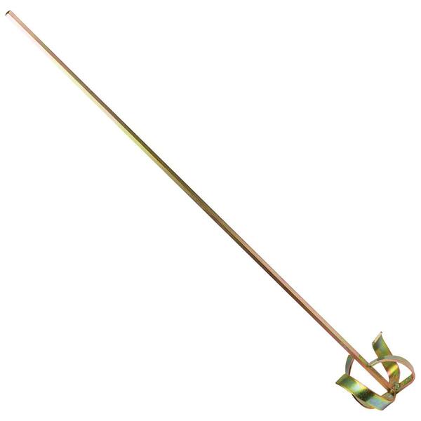 DEWALT 28 in. Pro Mixing Paddle with 4 in. Head in Gold