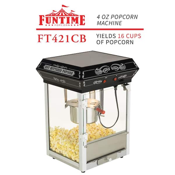 Nostalgia 0.5 Cups Oil Popcorn Machine Popcorn Maker Cart in the Popcorn  Machines department at