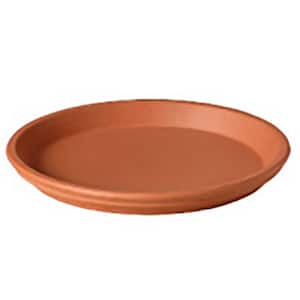 14 in. Clay Saucer