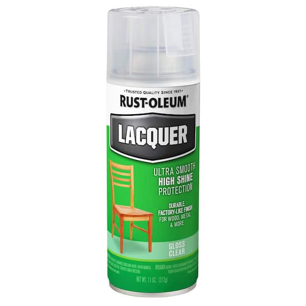 11 oz. Gloss Clear Lacquer Spray Paint