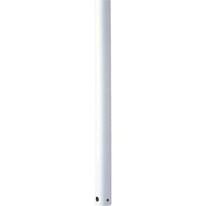 60 in. Satin White Accessory Ceiling Fan Downrod