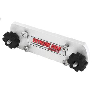 Includes Pre-Drilled Mounting Holes and Mounting Hardware Extreme Max 3005.4161 Deluxe 45° Aluminum Slider Base for Lund Sport Track Systems 