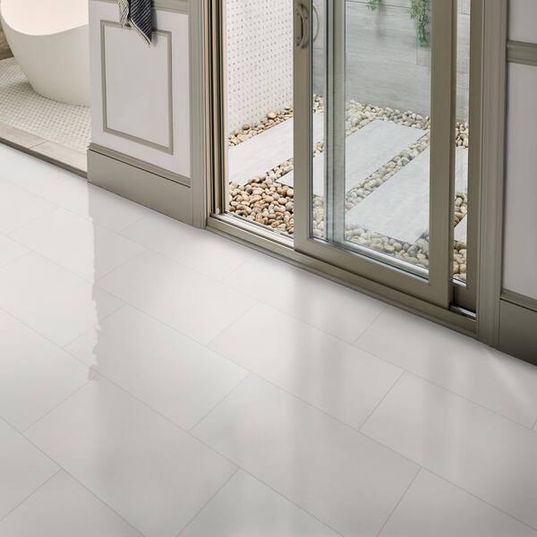 MSI Cliff White 12 in. x 24 in. Matte Porcelain Floor and Wall Tile (14 sq.  ft./Case) NHDCLIWHI1224 - The Home Depot