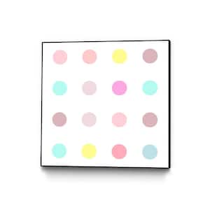 30 in. x 30 in. "Pink IV" by IVan Ballack Framed Wall Art