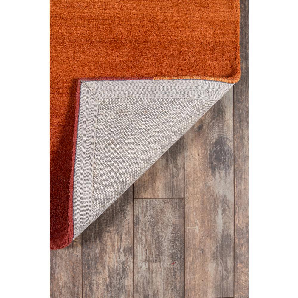 Paprika Ombre Hand-Tufted Wool Rectangular Area Rug