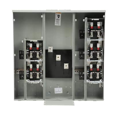 Siemens Uni-PAK 5-Gang 600 Amp Ringless Style Multi-Family Metering ...