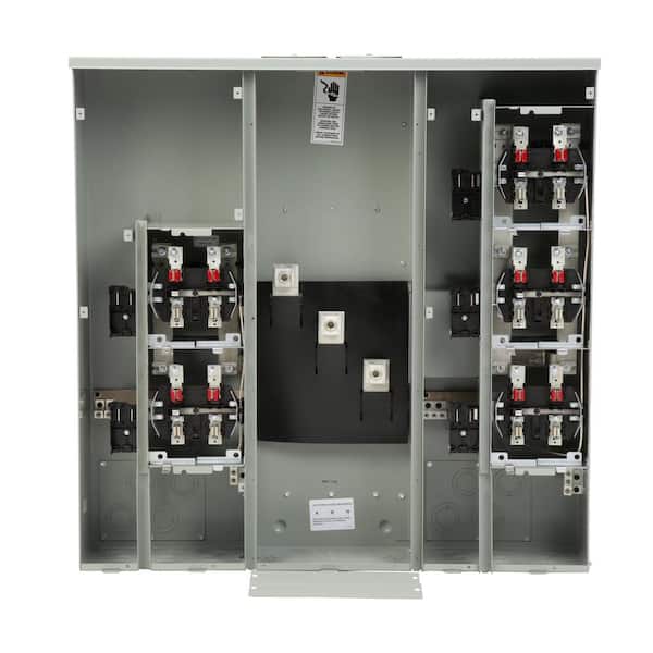 Uni-PAK 5-Gang 400 Amp Ringless Style Multi-Family Metering