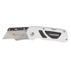 Husky Compact Folding Lock-Back Utility Knife 00002 - The Home Depot