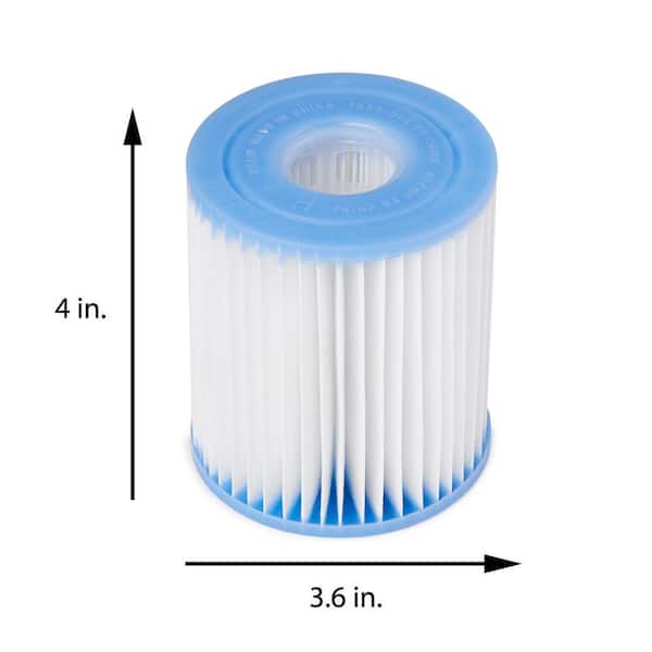 Type H Easy Set Filter Cartridge Replacement for Swimming Pools (10-Pack)