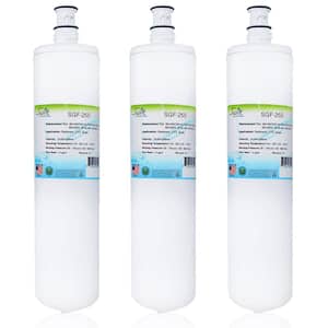 Replacement Water Filter for 3M WATER FILTRATION HF25-S, 5615203, HF25-MS,