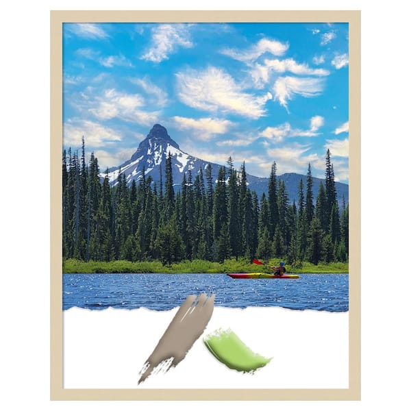 Svelte x Natural x Wood x Picture x Frame x Opening x Size x 22 x 28 x in.