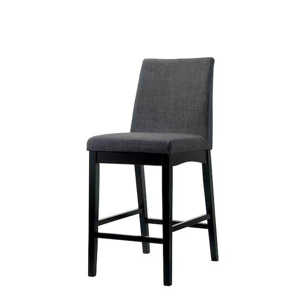 Mariam Wire-Brushed Oak Contemporary Style Counter Height Chair