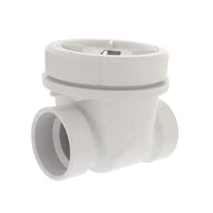 1-1/2 in. PVC Backwater Valve for Drainage Systems