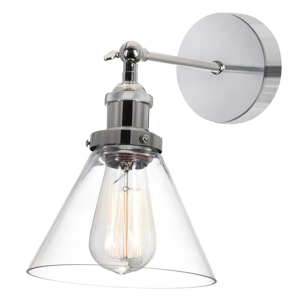 Eustis 1 Light Wall Sconce With Polished Nickel Finish price history on PriceWatchPro
