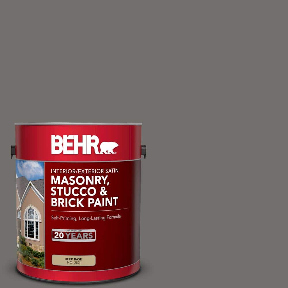 1 gal. #PPU24-05 Ancestral Satin Interior/Exterior Masonry, Stucco and Bric