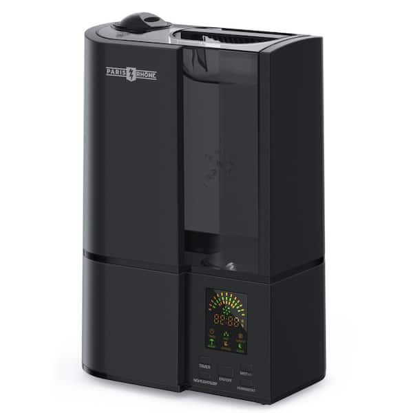 Unbranded 1.06 gal. Ultrasonic Cool Mist Humidifiers for Large Room, Black