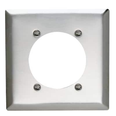 Stainless Steel Outlet Wall Plates Wall Plates The Home Depot