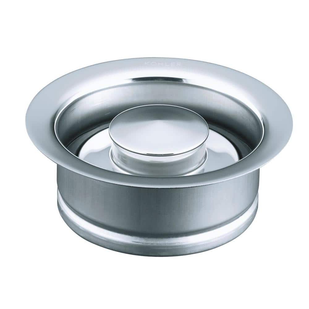 KOHLER Disposal Flange with Stopper in Vibrant Brushed Nickel K11352