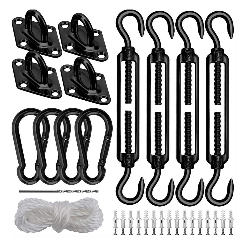 6 Inch Heavy Duty 304 Stainless Steel Sun Shade Sail Hardware Kit for Awning Triangle Rectangle Installation 4 6 Pcs price history on PriceWatchPro