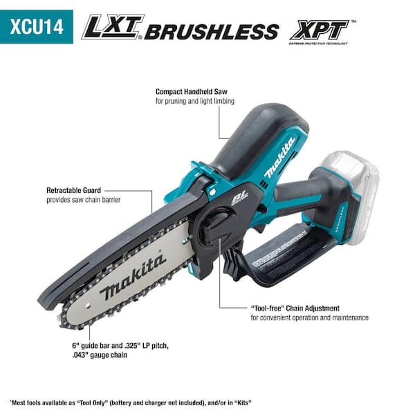 Makita 18V LXT Lithium-Ion Brushless Cordless 6 in. Pruning Saw