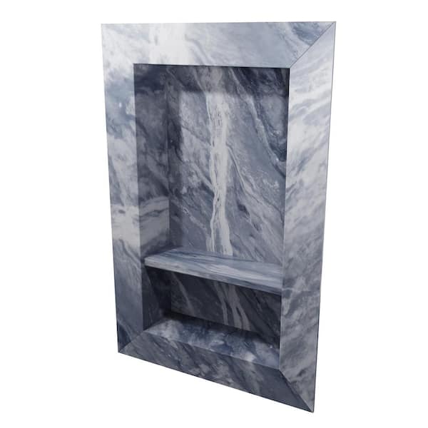 17 in. x 26 in. Recessed Shampoo Caddy in Beaumont