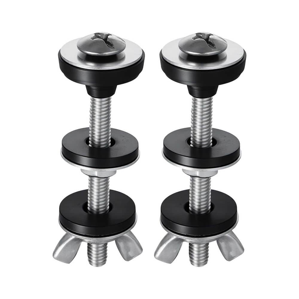 2PCS Heavy Duty Stainless Steel Toilet Tank Bolts, Universal Toilet Tank to Bowl Screws, Wing Nuts, Washers price history on PriceWatchPro
