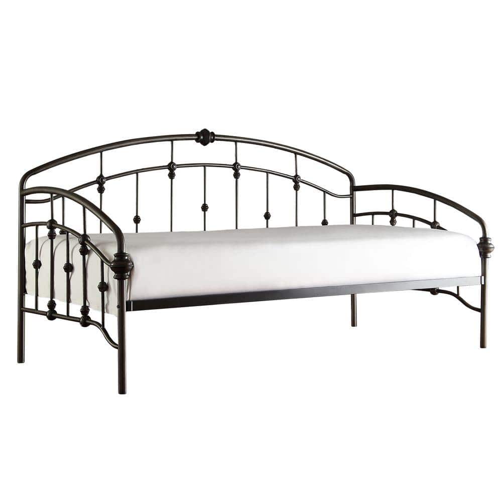 HomeSullivan Miranda Bronzed Black Day Bed 40E637BABD The Home Depot