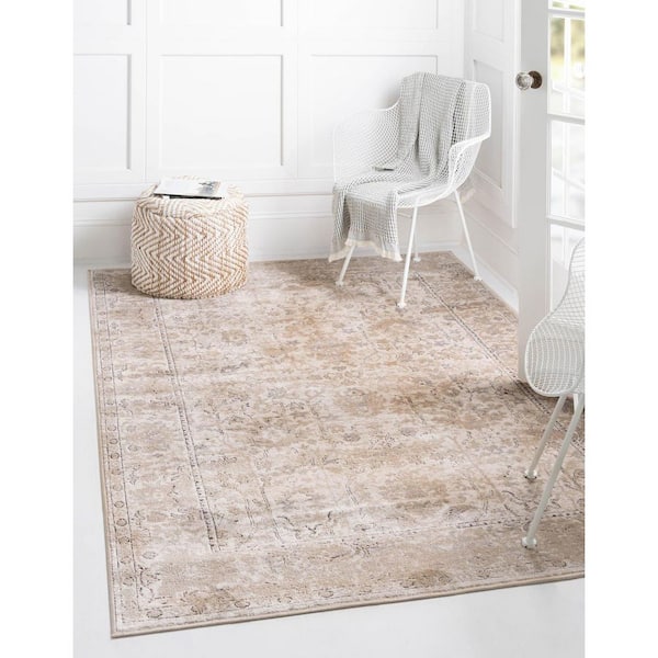 Portland Central Ivory 8 ft. x 11 ft. Area Rug