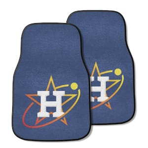 Houston Astros Front Carpet Car Mat Set - 2 Pieces