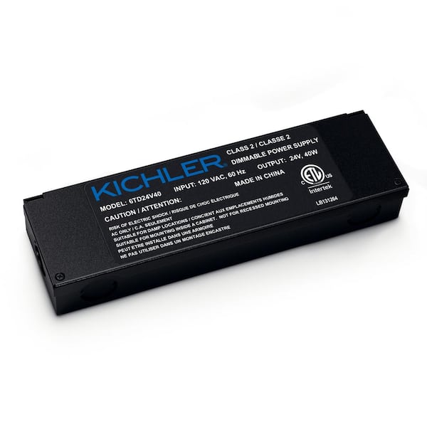 Independence 6 TD 40-Watt Textured Black Dimmable Power Supply