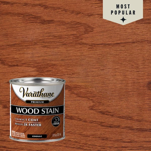 8 oz. Cognac Premium Fast Dry Interior Wood Stain