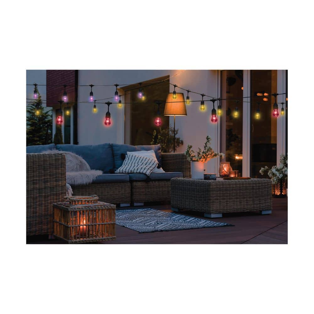 Starfish 12 Light 24 ft. Indoor/Outdoor Plug-in Integrated LED Globe String-Light RGB and Tunable White price history on PriceWatchPro
