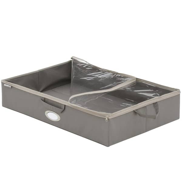 ClosetMaid 31495 Under-bed Fabric Storage Bag Gray for sale online