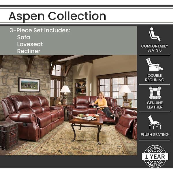 Console Loveseat Recliner Chair, Corinthian Leather Sofa And Loveseat