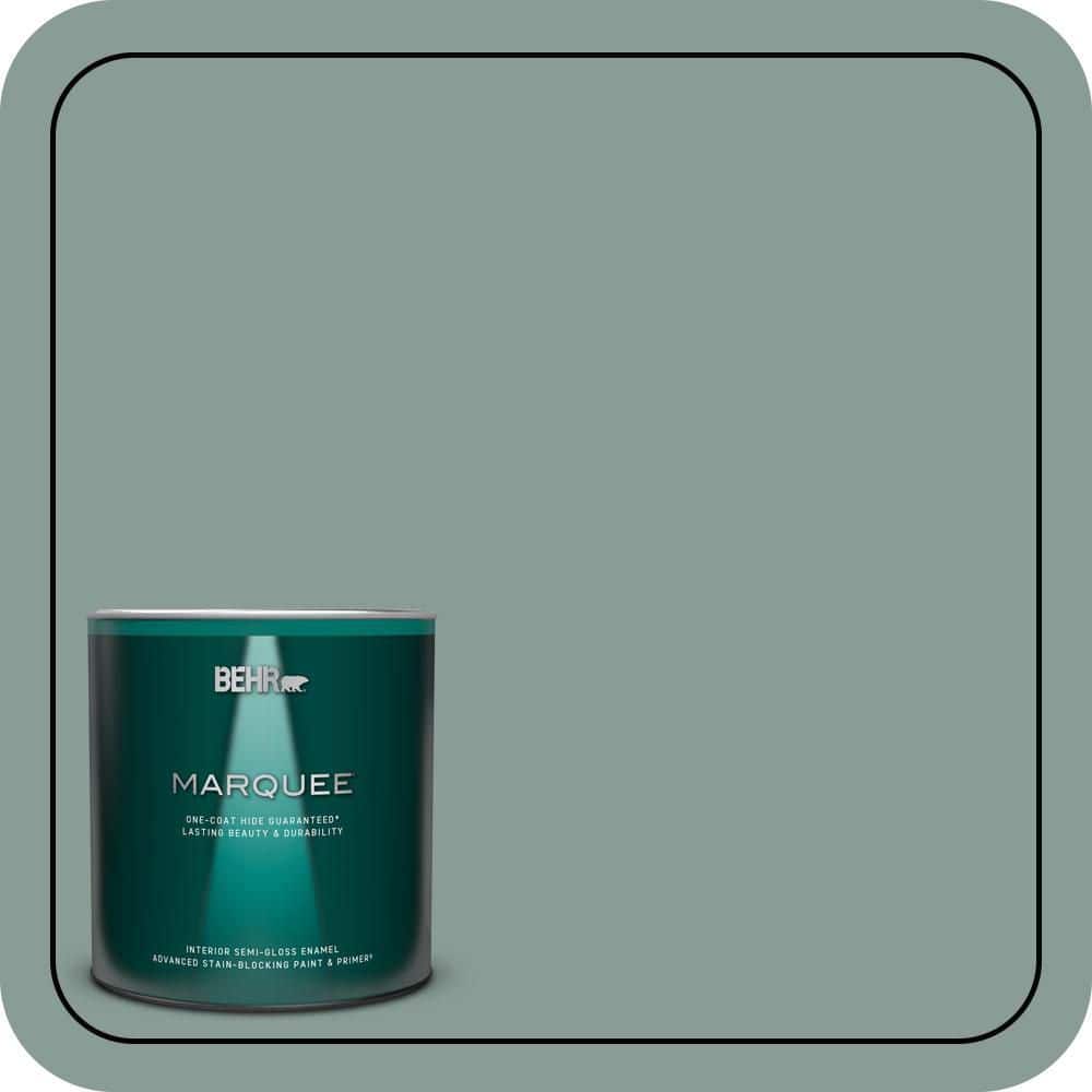 1 qt. #490F-5 Cloud Burst Semi-Gloss Enamel Interior Paint & Primer price history on PriceWatchPro