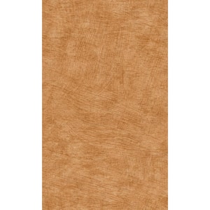 Apricot Orange Cloudy-Like Plain Print Double Roll Non-Woven Non-Pasted Textured Wallpaper 57 Sq. Ft.