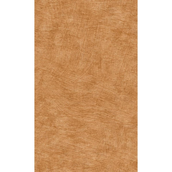 Apricot Orange Cloudy-Like Plain Print Double Roll Non-Woven Non-Pasted Textured Wallpaper 57 Sq. Ft.
