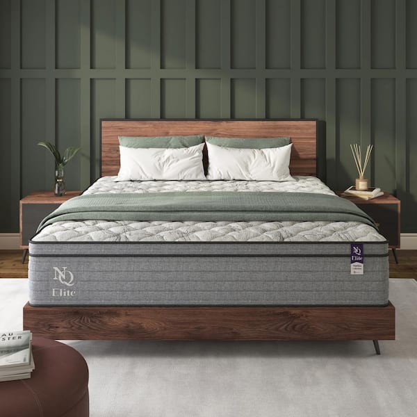 NapQueen Elite Series Machka Twin Medium Firm Hybrid 10 in. Bed-in-a-Box Mattress