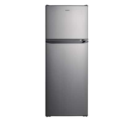 Avanti 7.4 cu. ft. Apartment Size Top Freezer Refrigerator in White  RA7306WT - The Home Depot