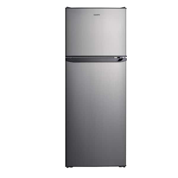 Galanz 2.7 Cubic Foot Stainless Look Compact Dorm Refrigerator