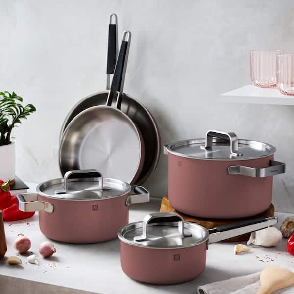 ZWILLING 8-pc Rose Stainless Steel Cookware Set 1031054 - The Home