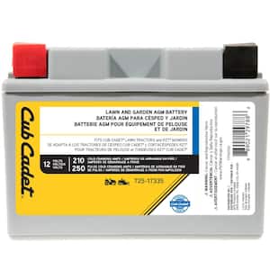 Replacement 12-Volt 11 Ah 210 CCA Sealed AGM Riding Lawn Mower Battery
