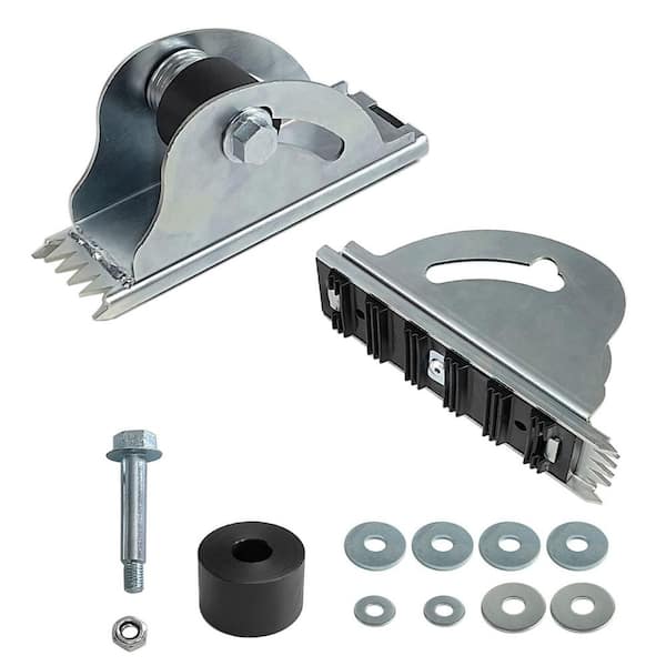 Ladder Feet for Extension Ladder, Anti-Skid Feet Accessories, Replacement Parts for Aluminum Ladders, 2-Pack Shoe Kit