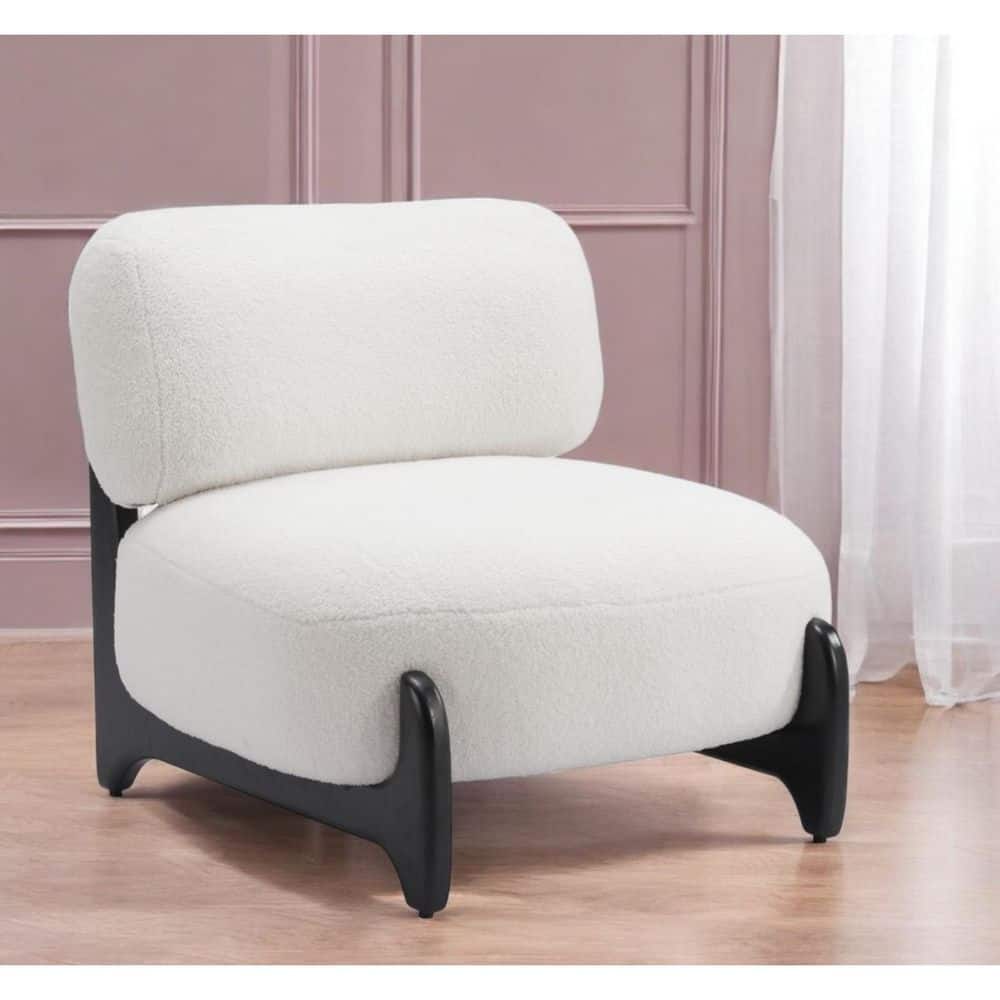 Painted Polyester Wood Side Chair