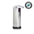 LIGHTSMAX 280 ml. Touch-free Stainless Steel Automatic Hand Liquid Soap  Dispenser ASD - The Home Depot