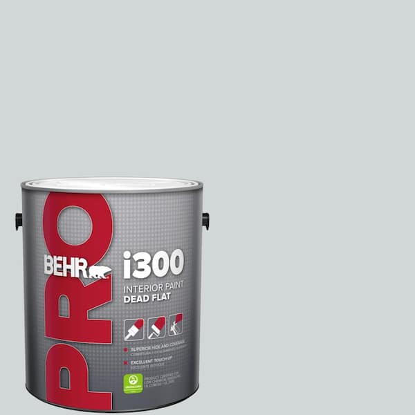 BEHR PRO 1 gal. #750E-2 Twilight Gray Dead Flat Interior Paint
