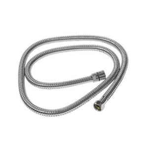 79 in. Metal Shower Hose in Polished Chrome