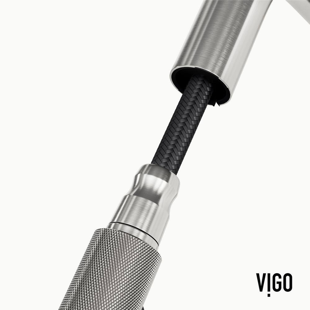 Hart 18" Stainless Steel Pull-Down Kitchen Faucet