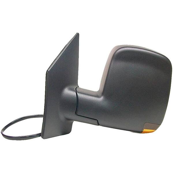Genuine Dorman Side View Mirror - Left Power With Lamp Heated Black 955